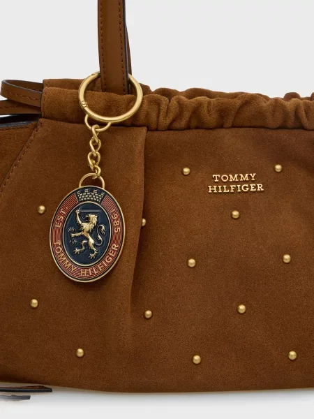 Замшевая сумка Tommy Hilfiger