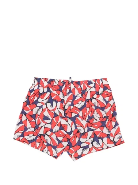 Kupaće gaće Dsquared2 s printom crvena