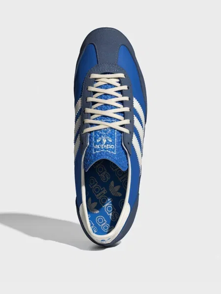 Замшевые кроссовки Adidas синие