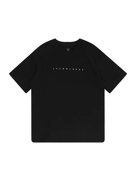 Jack & Jones Junior Tricou JJEStar negru alb