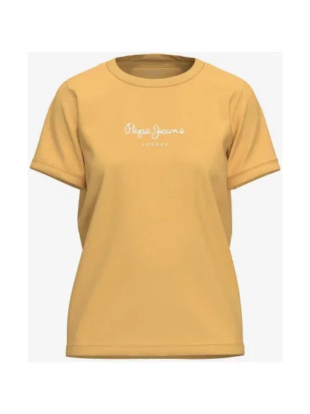 Pepe Jeans Wendy T-shirt z krótkim rękawem żółty XS biały