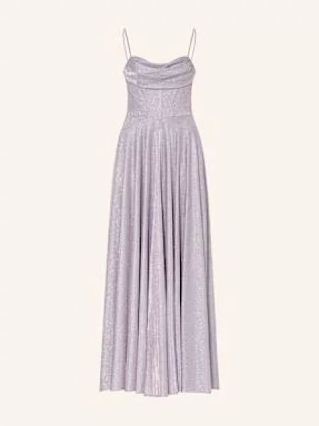 Hey Kyla Sukienka Wieczorowa lila srebrna