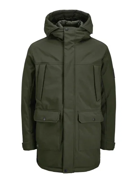Geacă parka Jack & Jones verde