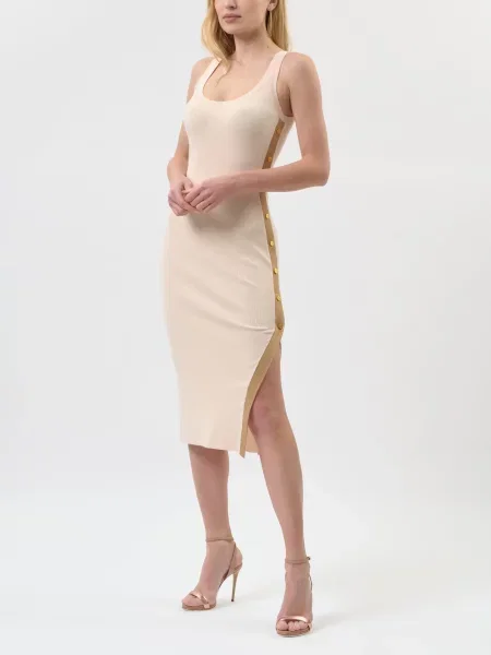 Сукня Elisabetta Franchi бежева