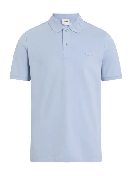 Polo majica Calvin Klein modra