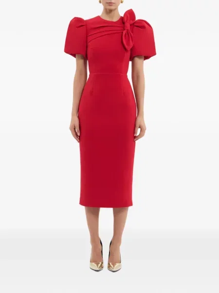Rochie midi Rebecca Vallance roșu