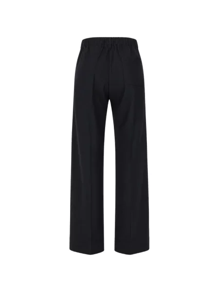 Pantaloni True Avenue de lână albastru