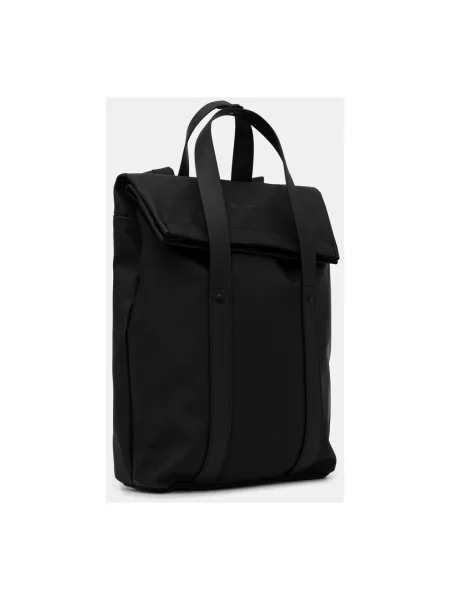 Rains plecak 2 Way Tote Backpack Mini duży gładki czarny