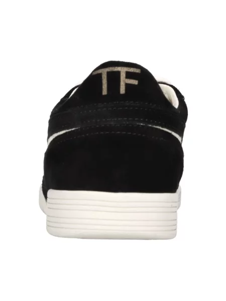 Sneakersy Tom Ford zamszowe czarne