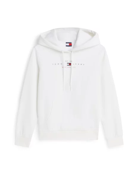 Palton Tommy Jeans alb