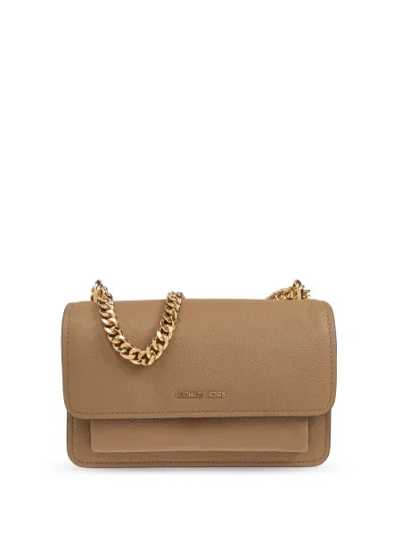 Кожени маратонки Michael Michael Kors бродирани черно