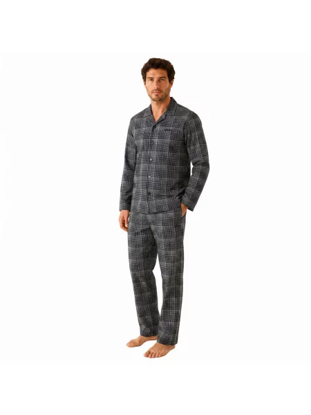 Pijamale Boss Black negru