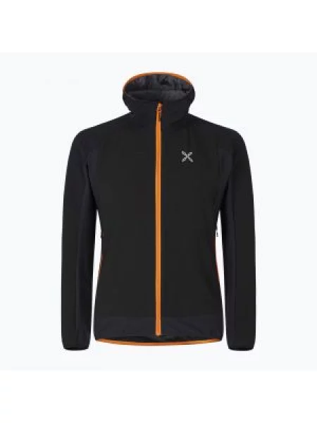 Kurtka przeciwwiatrowa Montura Premium Wind Hoody nero/mandarino