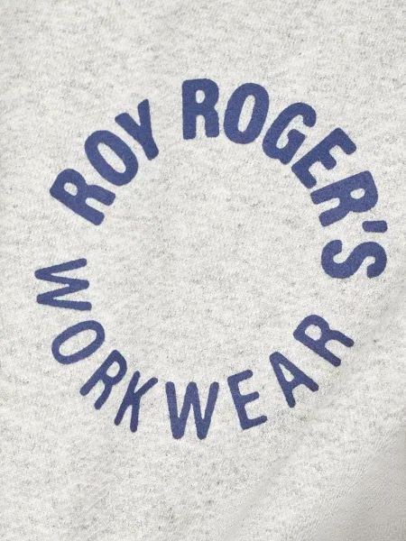 Hanorac cu glugă Roy Roger's cu imagine gri