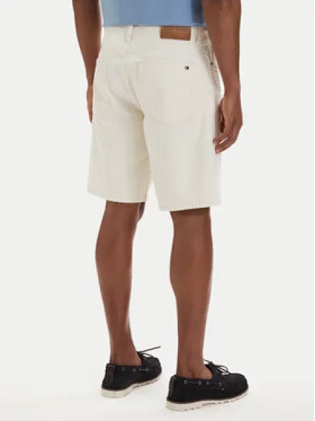 Tommy Hilfiger Džinsiniai šortai Dover Washed Kreminė