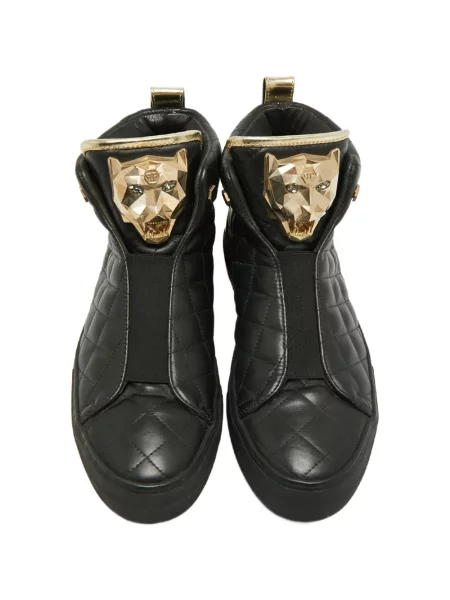 Matlasat sneakerși Philipp Plein negru