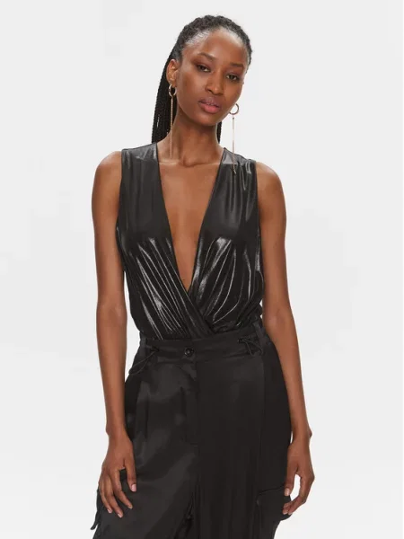 Pinko Боди Sassalloro Body. черен