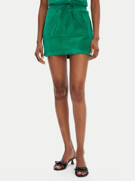 Juicy Couture Spódnica mini Heritage zielony