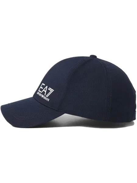Șapcă Ea7 Emporio Armani cu autograf albastru