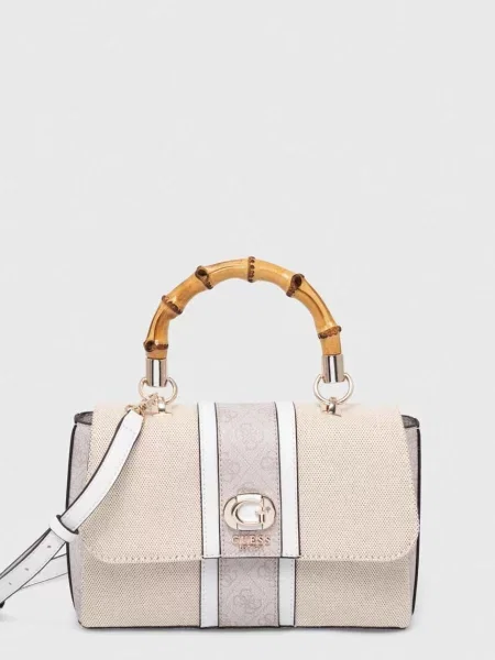 Чанта Guess KERIMA бежово