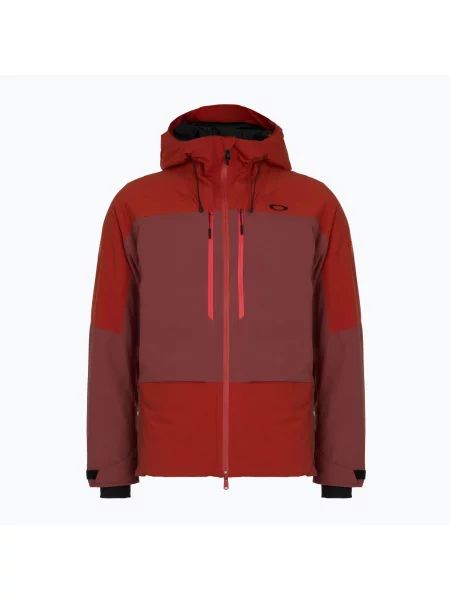 Geacă de schi pentru bărbați Oakley Canopy Pro Insulated flame red/rosewood roșu