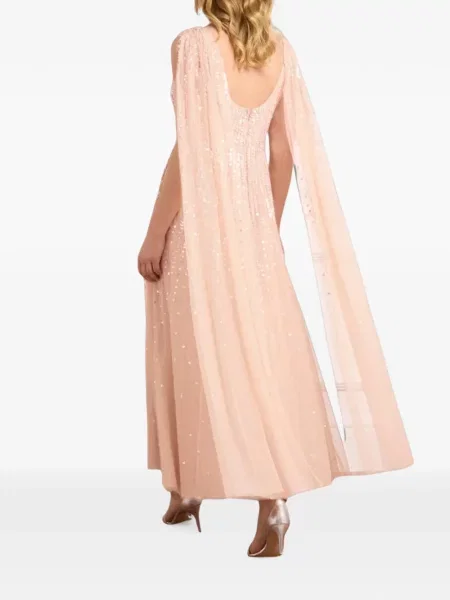Rochie Needle & Thread cu paiete roz