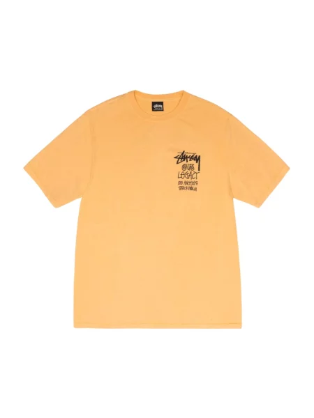 Koszulka Stussy pomarańczowa