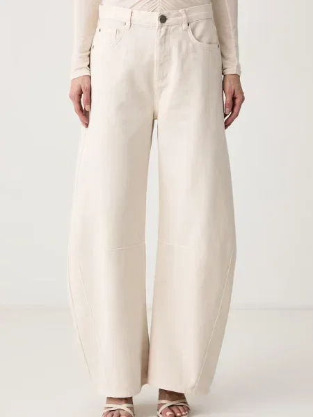 Pinko Blugi Emma | Relaxed fit bej