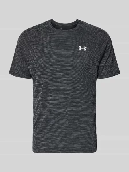 Koszulka treningowa Under Armour Tech Textured black/white czarna