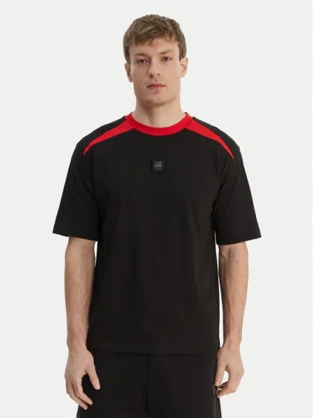 HUGO Tricou Dedril_RB negru