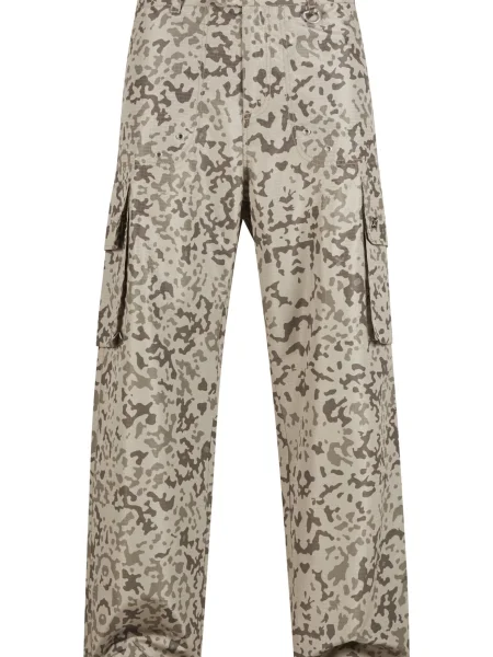 Pequs Cargo hlače svijetlobež / kaki / maslinasta