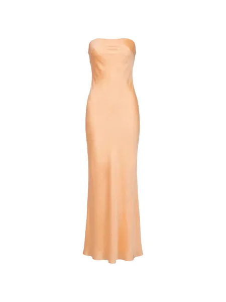 Rochie maxi Forte_forte de costum portocaliu