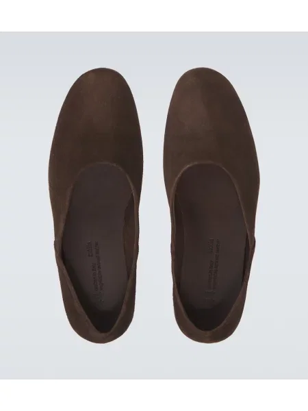 Chiloți Stoffa din piele de căprioară slip-on maro