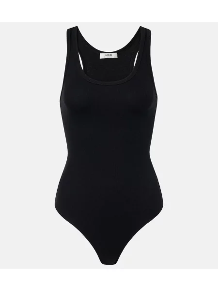 Body Agolde din jerseu negru