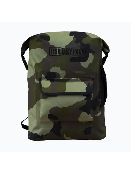 FishDryPack Drifter 18 л камуфлажна раница зелено