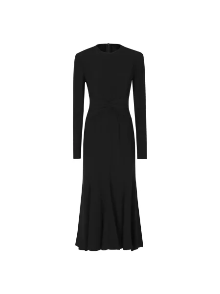 Sukienka maxi Alberta Ferretti czarna
