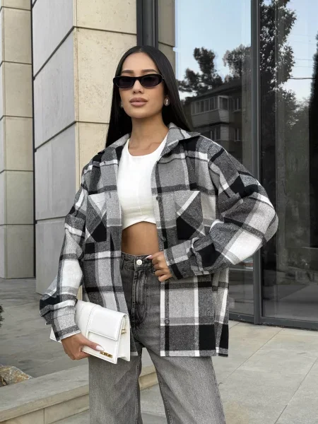 Сорочка Jadone Fashion Deksa_sira вовна/поліестер сірий