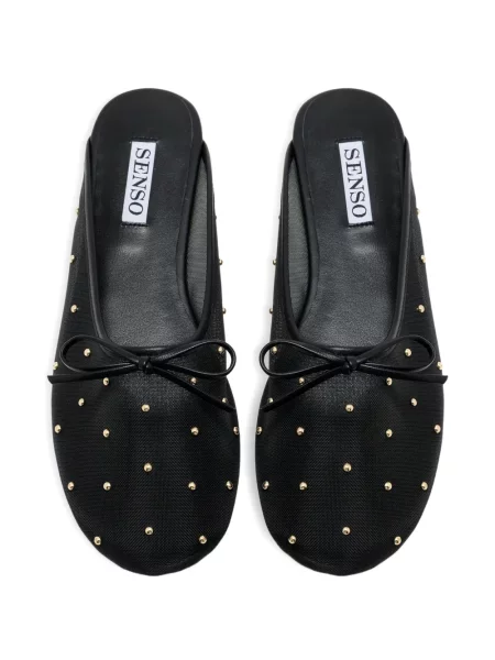 Papuci tip mules Senso negru