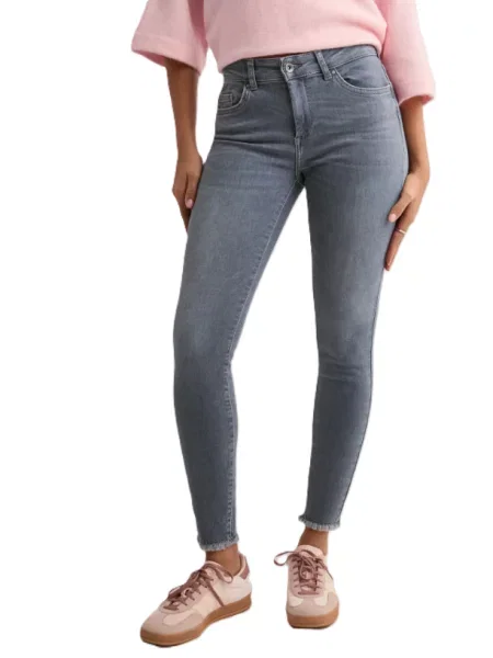 Blugi skinny Only skinny fit gri