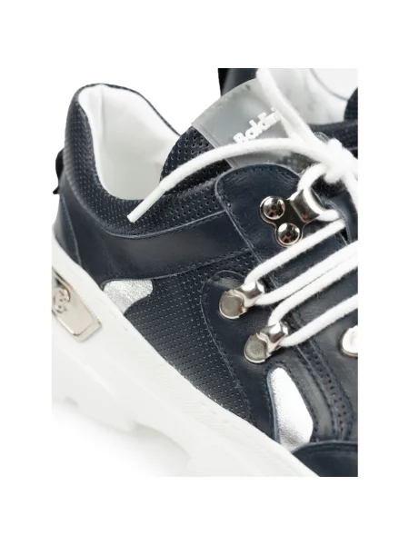 Sneakersy Baldinini skórzane niebieskie