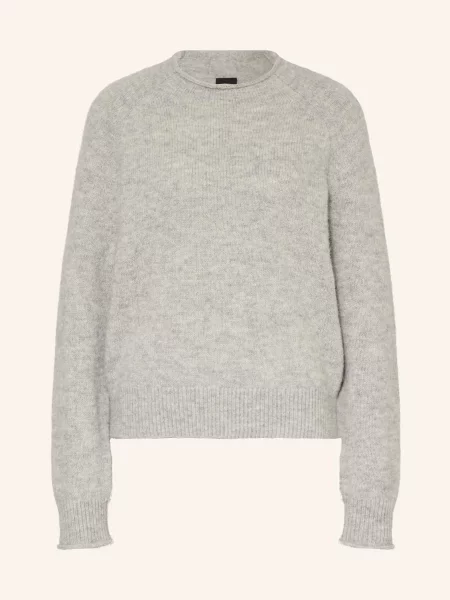 Boss Sweter Fesperanasy grau