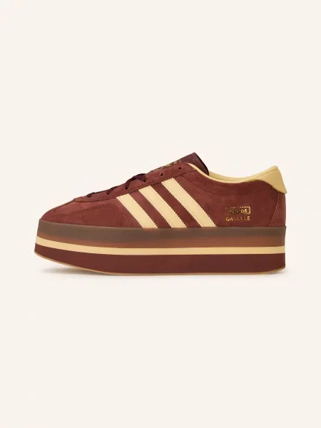 Tenisky adidas Gazelle Stack W Fox Brown/ Orange Tint/ Gum EUR 40 červené