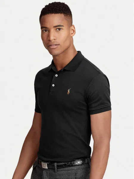 Polo Ralph Lauren Поло Ssl-Knt чорний