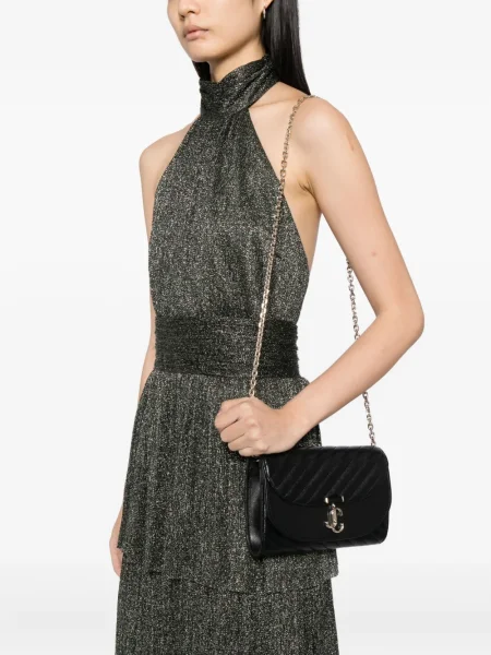 Geanta crossbody Jimmy Choo negru
