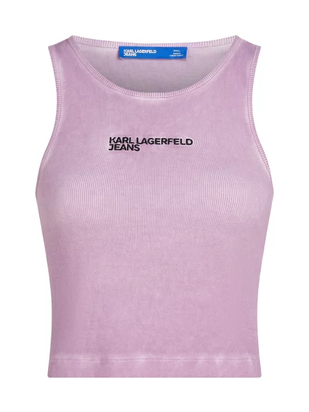 Karl Lagerfeld Jeans Top Karl Lagerfeld Jeans fialová