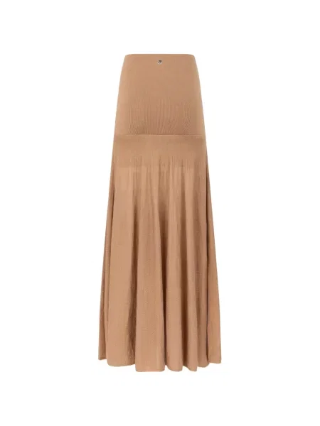 Fusta maxi Rabanne tricotate