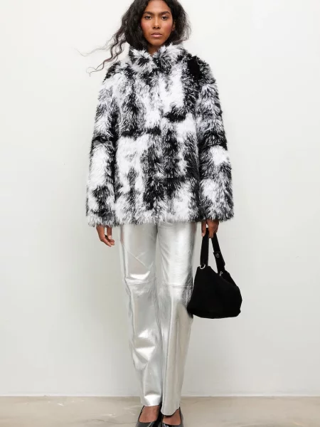 Answear.LAB geaca de tranzitie oversize negru