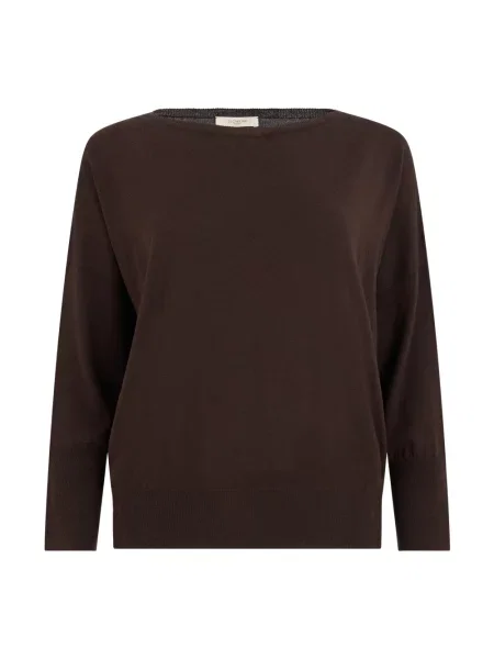 Sweter Slowear wełniany brązowy