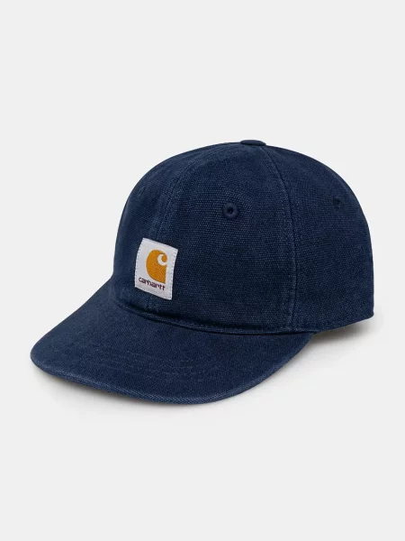 Carhartt WIP șapcă de baseball din Icon Cap bleumarin cu imprimeu