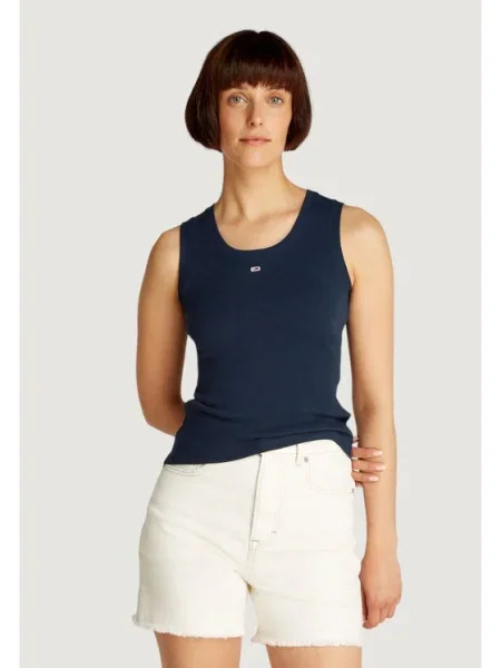 Top Tommy Jeans albastru